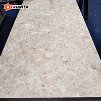 Panneaux de bois OSB 4x8 9mm 12mm 15mm 18mm de haute qualité, résistants à l'humidité, prix d'usine Chanta, pour la construction de toitures et de terrasses