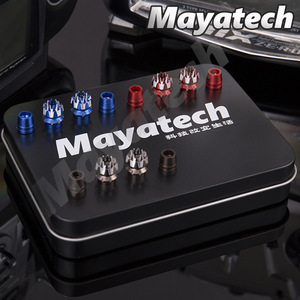 Mayatech Jr3d - Tapa de Joystick de Carreras de Metal de 2 Capas Coloridas, Piezas de Coche RC para Juguetes de Control Remoto - Product Image 1