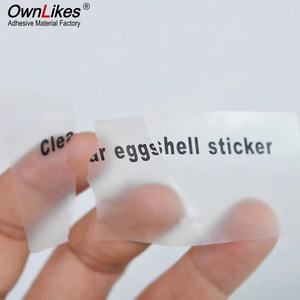 Etiqueta de Seguridad Tipo Cáscara de Huevo, Vinilo para Cáscara de Huevo, Hoja o Rollo de Papel Adhesivo, Personalizable, Anti-falsificación, A4, Blanco, Impermeable - Product Image 2