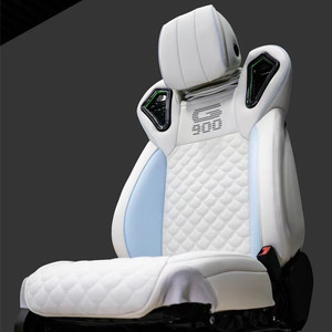 <span class=keywords><strong>Sedili</strong></span> <span class=keywords><strong>Sportivi</strong></span> G Wagon G900, <span class=keywords><strong>Sedili</strong></span> Anteriori e Posteriori, Colori e Motivi Personalizzati per Mercedes Benz <span class=keywords><strong>Classe</strong></span> G W463 W464 W465 - Product Image 5