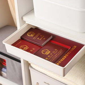 <b>Drawer</b>-style money organizer, hidden compartment, no-drill document <b>box</b>, concealed cabinet/desktop compartmentalized invisible - Product Image 2