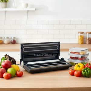 Scelleuse <span class=keywords><strong>sous</strong></span> <span class=keywords><strong>vide</strong></span> automatique en acier inoxydable avec coupe-sac intégré et rangement pour sacs, pour usage domestique et en camping-car - Comparaison des performances des modèles les mieux notés - Product Image 4