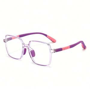 Gafas de Computadora Cuadradas TR90 para Niños y Niñas, con Logotipo Personalizado, Moda 2025, Montura Óptica con Protección Anti Luz Azul - Product Image 6