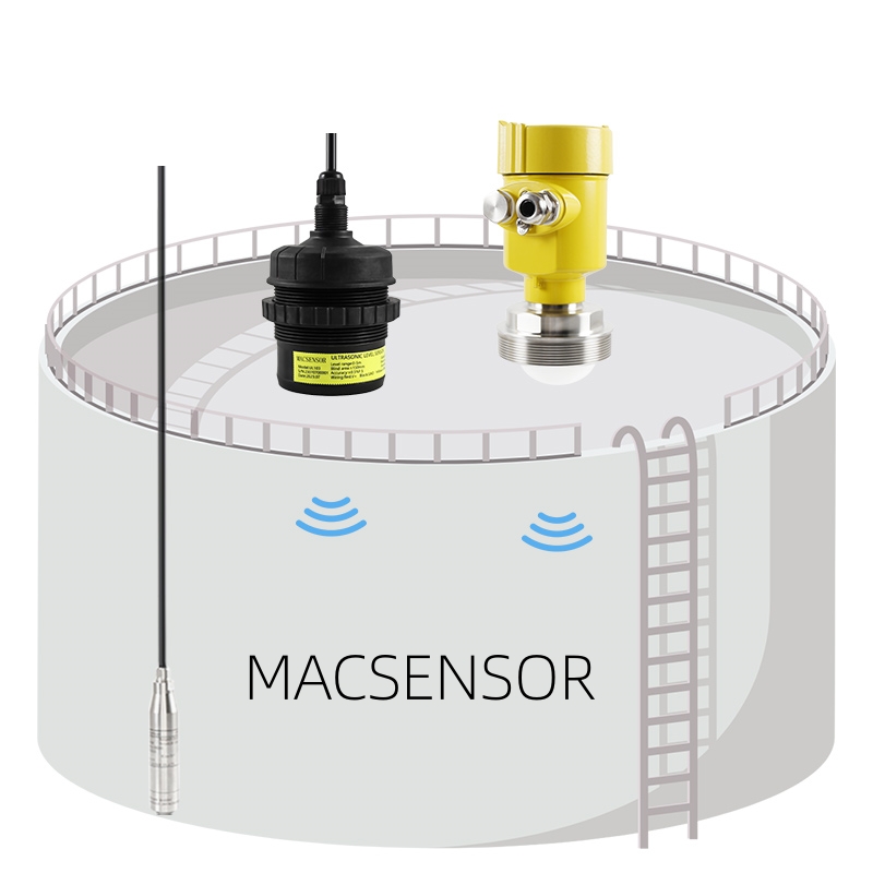 Capteurs de niveau de réservoir de liquide d'eau Modbus longue distance RS485