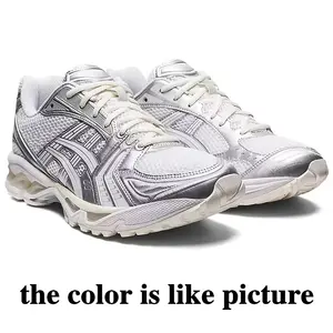 Zapatillas de Running Profesionales de Diseño Original Gel-14 con Amortiguación y Rebote K-520 de Caña Baja, Transpirables, de Malla y Color Sólido - Product Image 5