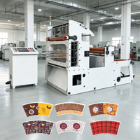 Nouvelle machine entièrement automatique pour la fabrication de gobelets en papier, machine à gobelets à café haute vitesse, machine à gobelets en papier jetables