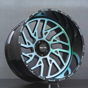 Rines Automotrices de 20 22 24 26 Pulgadas, Aleación Forjada 6x135 8x170 8x180 6x139.7 OEM Todoterreno, Diseño Cóncavo para Ford Ram Toyota Dodge H2 - Product Image 2