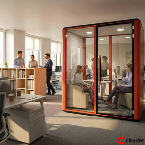 Cabina de Oficina Insonorizada para Reuniones con Reducción de Ruido de -28-35dB - Cabina de Privacidad para Reuniones y Cabina Silenciosa para Espacio de Trabajo - Product Image 1