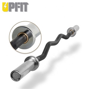 Barre de musculation UPFIT pour rack de musculation, <span class=keywords><strong>poids</strong></span>, barre de musculation <span class=keywords><strong>EZ</strong></span> Curl pour exercices - Product Image 1