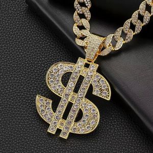 Collier cubain exagéré, pendentifs mode streetwear, long choker pour <span class=keywords><strong>femme</strong></span> - Product Image 4