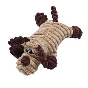 Toptan çevre dostu interaktif köpek oyuncaklar dayanıklı yumuşak peluş sesli evcil hayvan oyuncağı halat ile özel hiçbir doldurma köpekler kediler için çiğnemek - Product Image 5