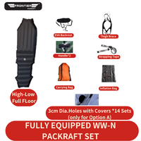 Packraft Avancé Frontier pour Sports Fluviaux, Personnalisé, Importé, Renforcé, avec Tube 420D et Fond Robuste 840D