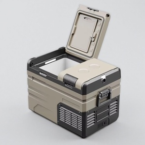 Frigorifero Portatile per <span class=keywords><strong>Auto</strong></span> 12V 24V, Congelatore a Doppia Zona, Refrigeratore per Casa e Veicoli, Uso Esterno, Campeggio e Viaggi - Product Image 1