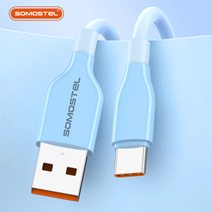 <span class=keywords><strong>Cable</strong></span> de Carga Rápida USB SOMOSTEL de Calidad Premium 2.4A para <span class=keywords><strong>iPhone</strong></span>, <span class=keywords><strong>Cable</strong></span> de Datos TPE Tipo <span class=keywords><strong>C</strong></span>, Carga Rápida - Product Image 1