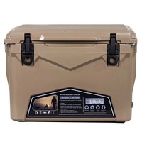 Glacière isotherme rotomoulée étanche de 35 qt avec réfrigération par absorption pour le camping, la pêche et la chasse