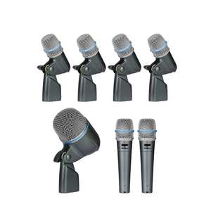 EIF Beta DMK7 professionnel 7 pièces Kit de batterie <span class=keywords><strong>Instrument</strong></span> Microphone Mic pour ampli basse Toms Snare Drum tambour microphone ensemble pour scène - Product Image 3