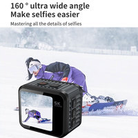 Caméra sportive 5K de bonne qualité, caméra HD pour moto, stabilisation par gyroscope six axes, 160° °    Caméra d'action étanche IP68
