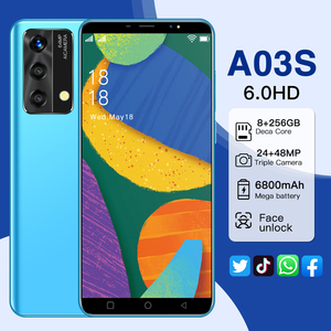 Teléfono Celular Inteligente <span class=keywords><strong>A03S</strong></span> en Oferta, 8GB+256GB, 6800 mAh, <span class=keywords><strong>Android</strong></span> <span class=keywords><strong>12</strong></span>, Desbloqueado, Teléfonos Móviles Inteligentes 5G, Smartphone <span class=keywords><strong>Android</strong></span> - Product Image 2