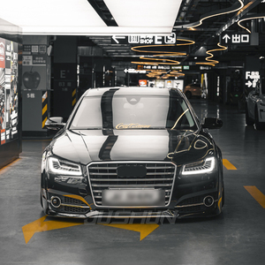 Kit de phares LED modifiés haute performance avec DRL matriciel et clignotants séquentiels pour <span class=keywords><strong>Audi</strong></span> <span class=keywords><strong>A8</strong></span> <span class=keywords><strong>D4</strong></span> 2011-2017 - Product Image 6