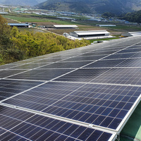 Meilleure façon de monter des panneaux solaires du module monofacial demi-cellule 550w 555w