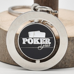 Llavero de Metal Personalizado de Alta Calidad con Diseño de Venta Caliente, Llavero Giratorio de Esmalte Suave y Duro para Promoción - Product Image 2