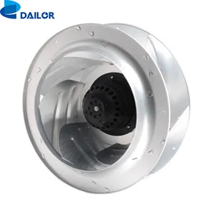 133-560 Mét 110V 220V EC AC DC Fan Hơi Bánh Xe Duct Nội Lạc Hậu Quạt Ly Tâm