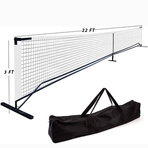 Filets de Pickleball à <span class=keywords><strong>prix</strong></span> d'usine, taille régulée de 22 pieds, système de filet de jeu de Pickleball avec sac de transport marqueur de cour - Product Image 2