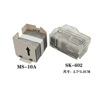 Cartouches d'agrafes d'origine Konica Minolta MS-10A SK-602 C754 C654 985 pour finisseur de copieur, agrafes latérales