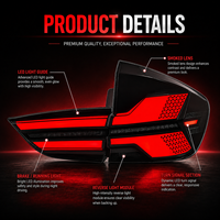 Feux arrière à LED rouges BK pour X1 E84 2011-2014, clignotants séquentiels dynamiques, Plug & Play, neufs