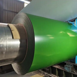 Bobina de Panel de Acero PPGL <span class=keywords><strong>RAL</strong></span> <span class=keywords><strong>9004</strong></span> <span class=keywords><strong>RAL</strong></span> 5005 - Bobina de Acero Prepintado SGCC con Recubrimiento de Aleación de Al-Zn al 55% para Construcción IBR - Product Image 4