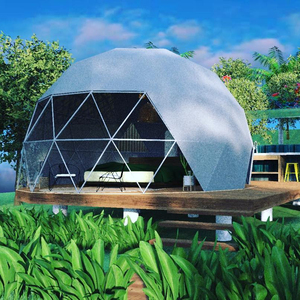 Mái vòm trắc địa Lều kẹp Lều glamping nhiều phòng thực Nhà lều - Product Image 1