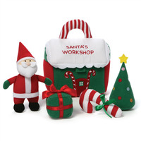 Foshan fabrika toptan özel bebek oyuncakları hediye setleri ile peluş noel oyuncaklar ev