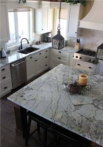 Polierte Große Platten Natursteine Madura Gold Preise Indien Arbeitsplatte Perlweißer Granit - Product Image 4