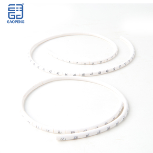 <span class=keywords><strong>Tube</strong></span> de marquage de câbles blanc vierge, <span class=keywords><strong>tube</strong></span> de numérotation en forme de fleur de prunier, <span class=keywords><strong>tube</strong></span> en PVC avec impression de dents intérieures, nouvel équipement électrique - Product Image 3