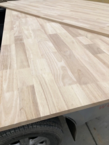 Tablero <span class=keywords><strong>de</strong></span> Madera Maciza <span class=keywords><strong>de</strong></span> Caucho <span class=keywords><strong>de</strong></span> Grado AA <span class=keywords><strong>de</strong></span> 30 mm para Muebles Ecológicos Empalmados - Product Image 3