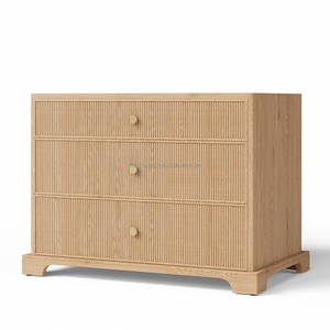 Letto in Legno Massello di Quercia FERLY, Stile Americano Moderno Classico di Lusso per Casa e Hotel, con Pediera - Product Image 6