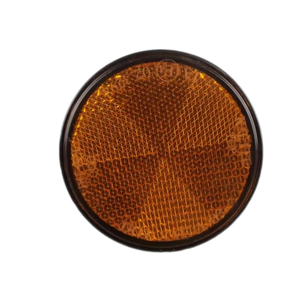 Réflecteur latéral multicolore en plastique de 60 mm pour moto, vélo électrique, accessoires de sécurité et d'avertissement réfléchissants - Product Image 1