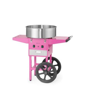 Máquina de Algodón de Azúcar HENDI Nueva, Color Rosa Pastel, para Uso Comercial y Catering, Fácil de Operar, Enchufe Europeo 220-240V/1130W, 948x520x914mm - Product Image 1
