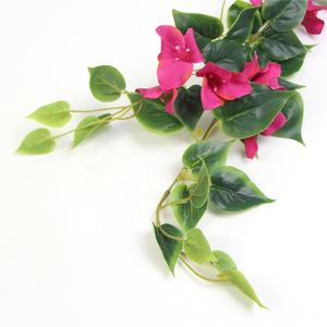 ดอกไม้ปลอมทำจากผ้าไหมเทียมไวสเตียเรียทำจากผ้าไหมทนรังสี UV เหมือนจริงสำหรับแขวนในงานแต่งงานในร่ม/กลางแจ้ง - Product Image 4