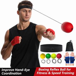 Saco de <span class=keywords><strong>Boxeo</strong></span> de PU para Adultos, Montado en la Cabeza, para Entrenamiento y Fitness - Product Image 2