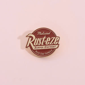 Sming Pins drôle voiture course thème émail broches rouille <span class=keywords><strong>Eze</strong></span> pare-chocs pommade broches sac à dos vêtements revers Badge en gros - Product Image 3