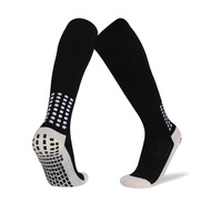 Chaussettes de football pour hommes personnalisées Chaussettes athlétiques antidérapantes Chaussettes de football à poignée de compression