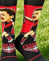 Chaussettes de football décontractées à impression numérique 360° ODM, livraison rapide, douces, antibactériennes, avec logo intégré, pour usage quotidien