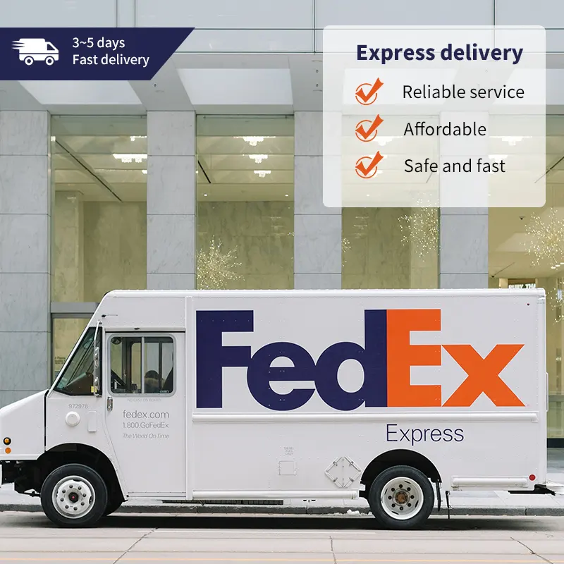 Transitaire international de haute qualité FEDEX UPS DHL Express de Shenzhen vers la société de transport international britannique