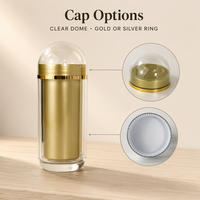 Flacon capsule en plastique de 100 ml avec doublure intérieure, conteneur d'emballage long pour suppléments, idéal pour l'emballage de compléments alimentaires