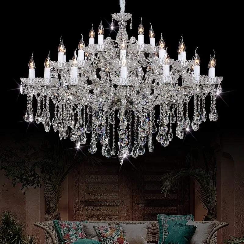 Best Quality European Luxury K9 Crystal Chandelier Dining Room Living Room Chandelier