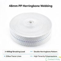 Sangle industrielle robuste 100% polypropylène pour déménagement de meubles et fixation de charges sur camions, transport, 2 pouces, 400 kg