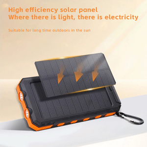 Tùy chỉnh công suất lớn 20000mAh xách tay năng lượng mặt trời ngân hàng điện không thấm nước chống bụi ngoài trời sạc điện thoại cho V19 Li-Polymer - Product Image 2