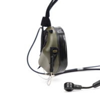 Sistem Suspensi Pasca-Leher Pabrikan Dengan Aksesori Mikrofon Dengan Berbagai Model Headphone Peredam Kebisingan