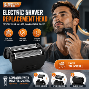 Kit de Repuesto de Cabezales para Afeitadora Eléctrica, Cuchillas de Lámina Universales, Accesorios OEM de Fábrica para Comercio Electrónico Global - Product Image 1